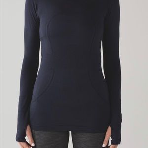 Lululemon Swiftly Tech Long-Sleeve Shirt True Navy